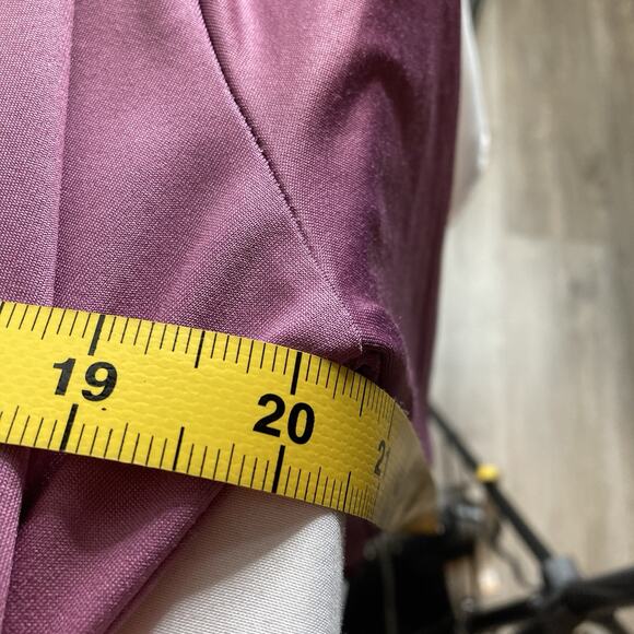 bebe Y2K Purple Rhinestone Spellout Robe Size L Coquette Retro Glam Hollywood - Picture 4 of 12